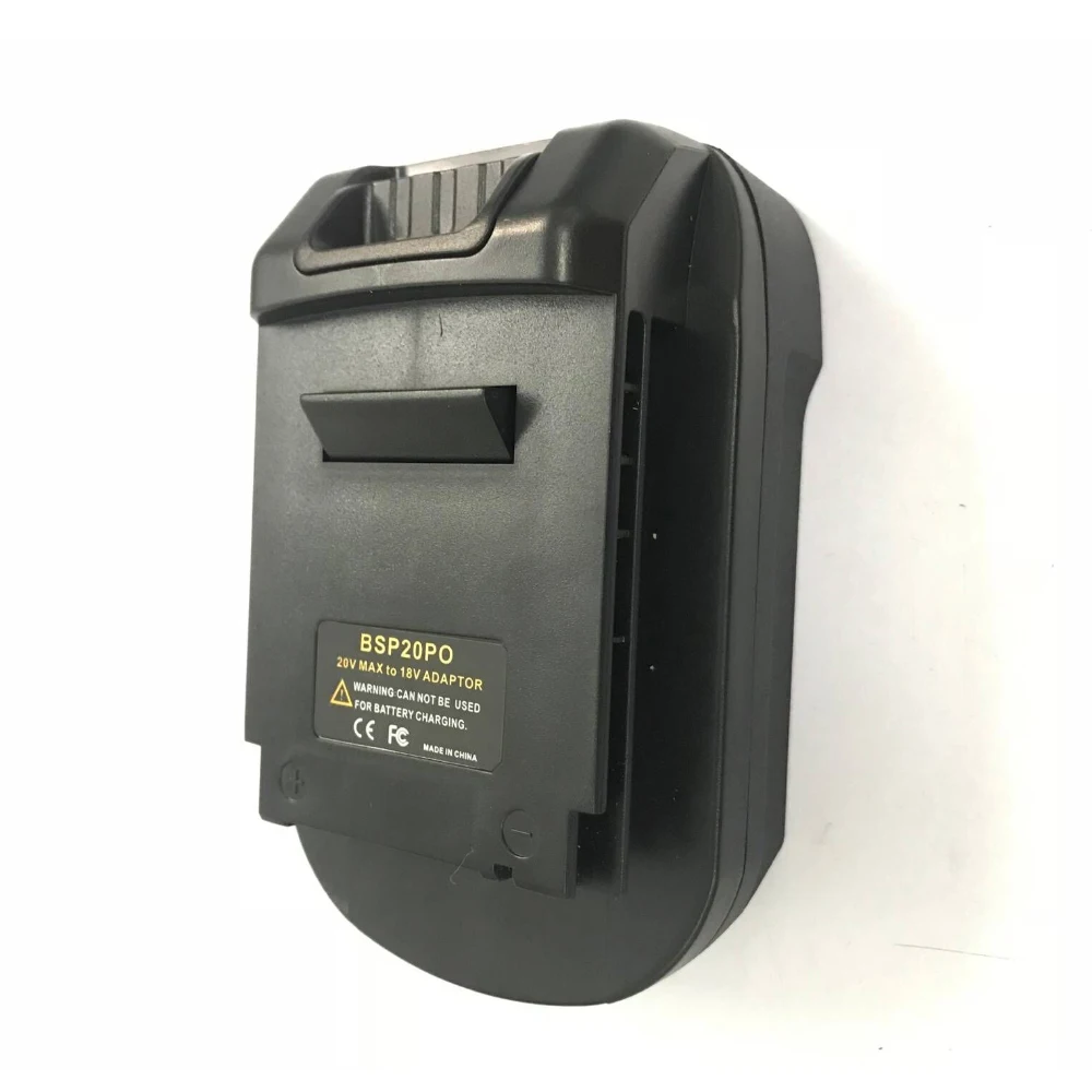 BSP20PO For Black&ampDecker Stanley 20V Lithium Battery for Porter Cable 18V Power Tool PC18B PC18BLX PCC680L Adapter |