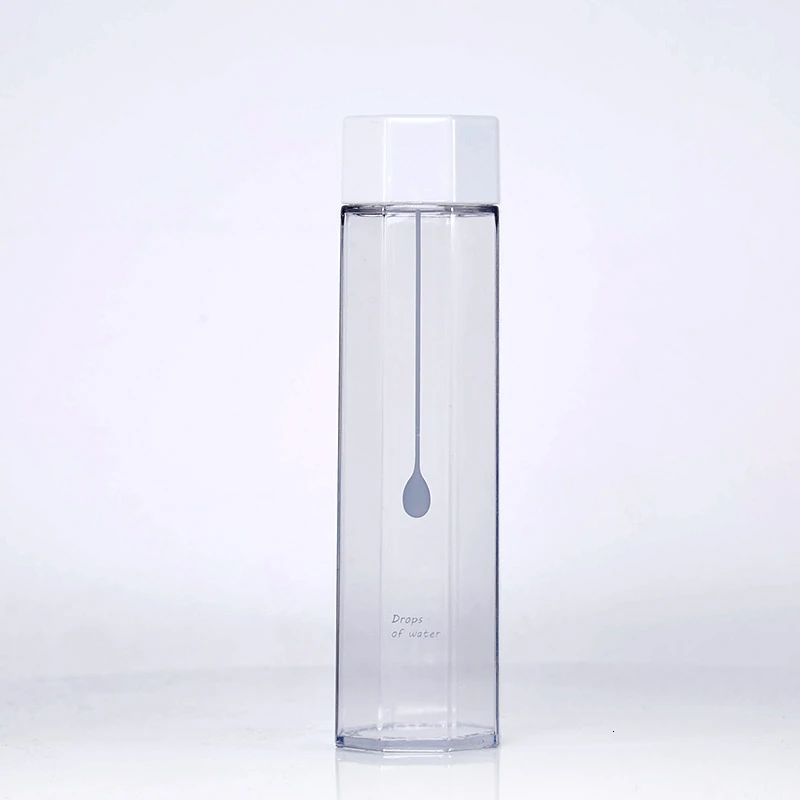 Soffe фруктовая бутылка для заварки воды 380 мл квадратная прозрачная термостойкая