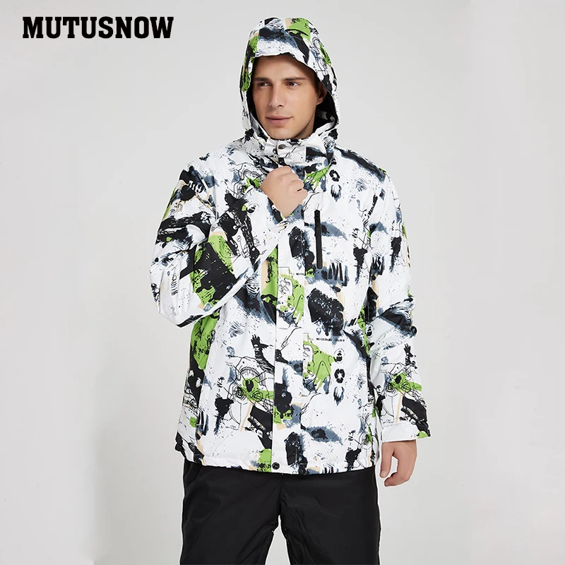 Зимняя Лыжная куртка Мужская спортивная мужская одежда водонепроницаемое