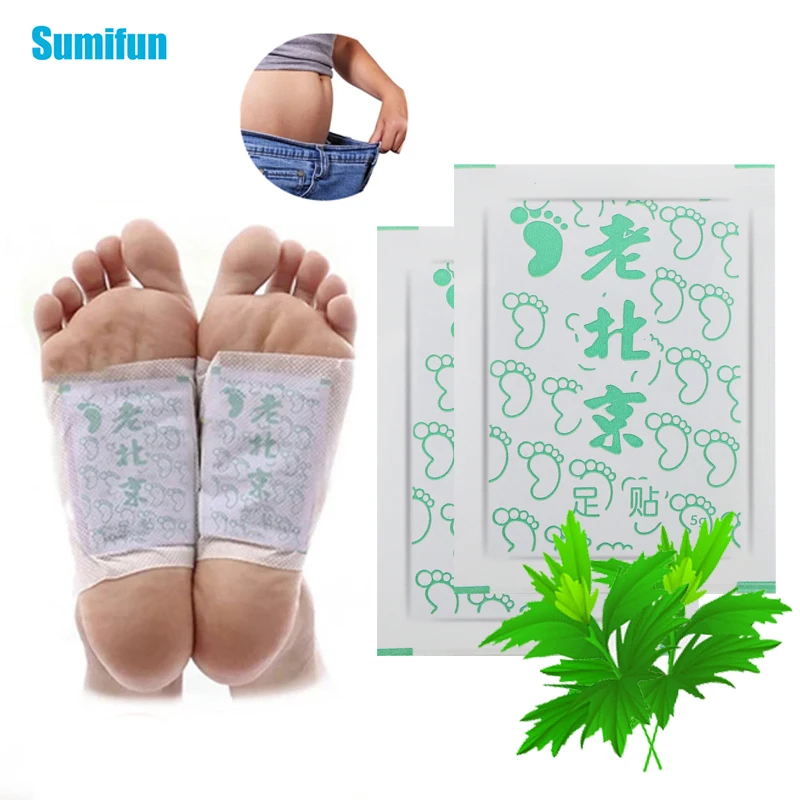 

Sumifun 10/20/30pcs Detox Foot Patches Pads for Stress Relief and Deep Sleep Body Toxins Feet Slimming Cleansing HerbalAdhesive