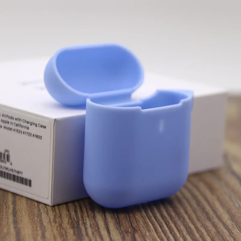 Мягкий силиконовый чехол наушники для Apple Airpods 1 2 3 Bluetooth беспроводные коробка