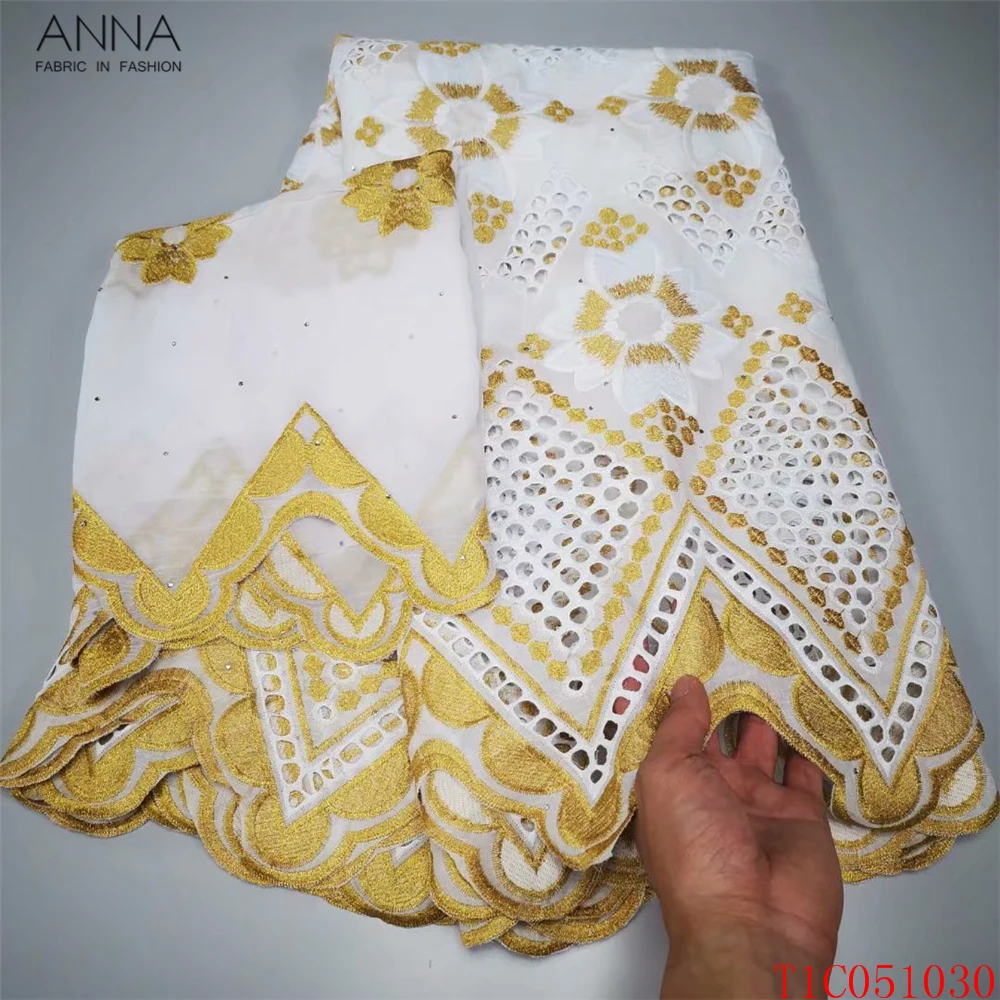 

Anna swiss voile lace in switzerland for sewing african lace fabric 2021 nigerian cotton fabric with stones for party dress