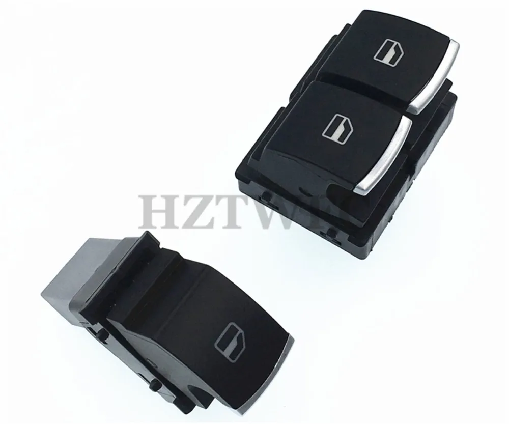 Бесплатная доставка Хромовый матер и переключатель управления одним окном для VW