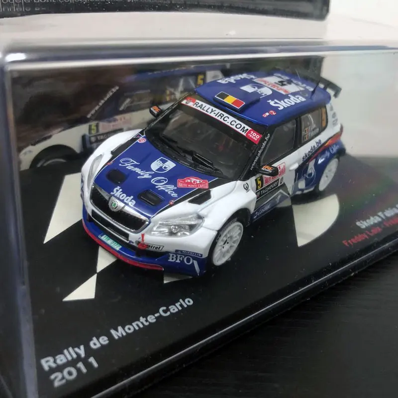 IXO 1/43 масштаб SKODA Fabia S2000 #5 гоночный автомобиль литый под давлением металлический
