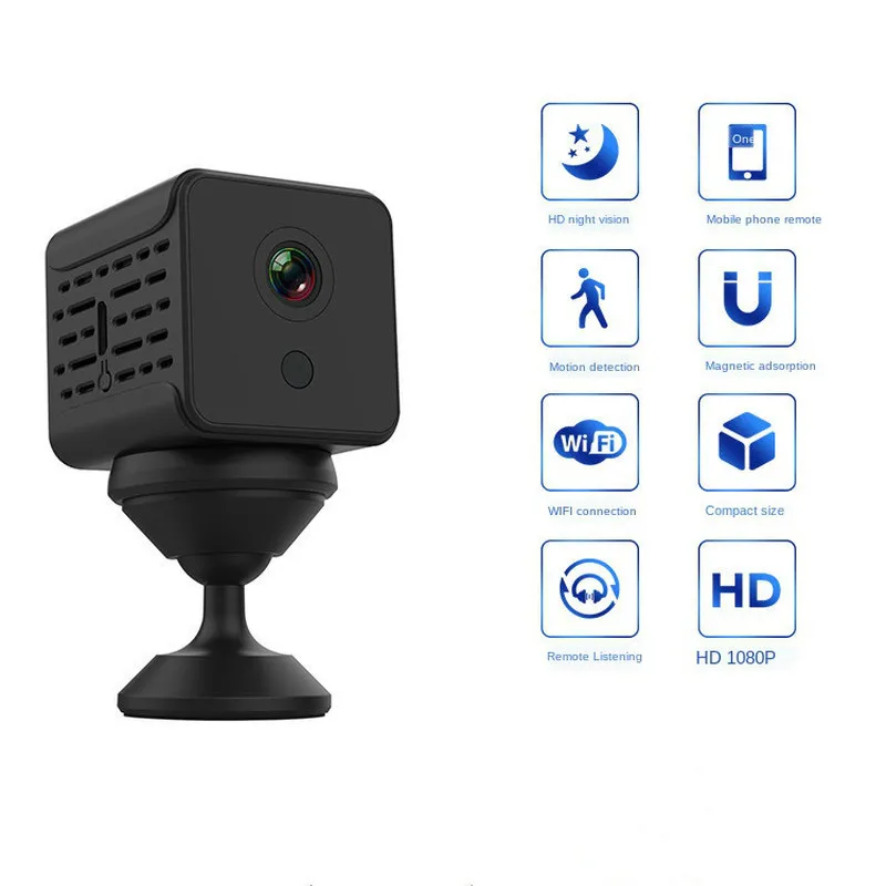 

HD 1080P Camera WiFi Wireless Night Vision Home Security Mobile Detection Webcam Small Camera W17
