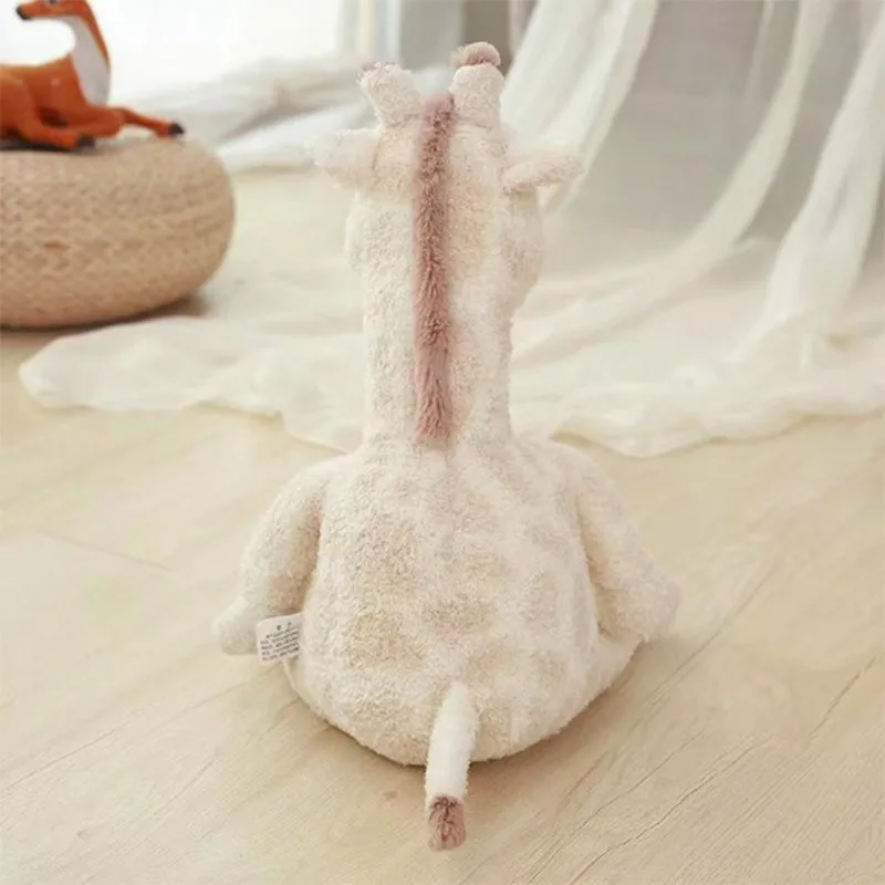 

Baby comfort doll plush fabric giraffe doll early childhood education animal toy