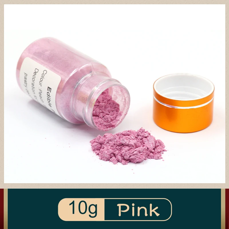 

Edible Food Coloring Pink Food Powder 10g in Baking&Pastry Cake Decorations Chocolate Colorant Comestible