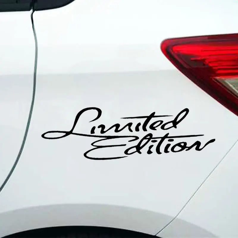 Ограниченная серия автомобильных наклеек оригинальные виниловые наклейки для
