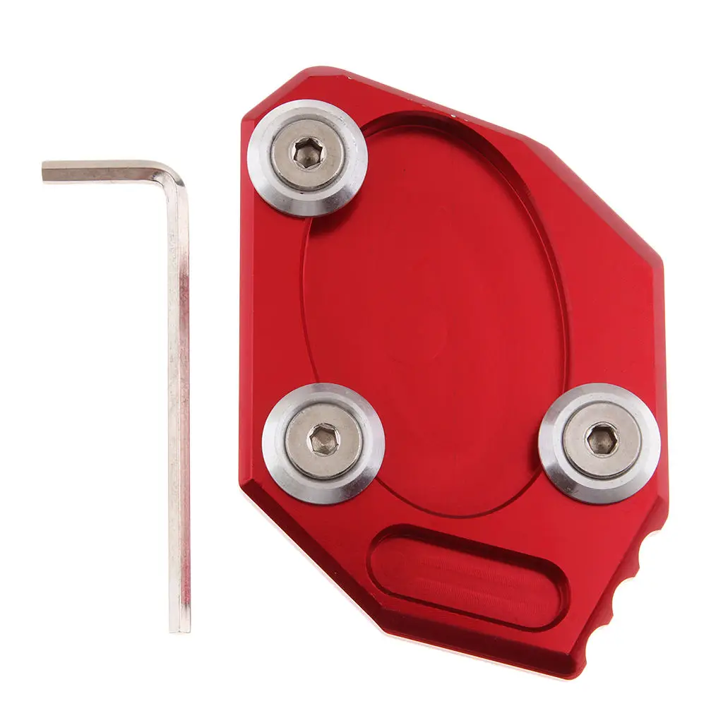 

Motorcycle Enlarge Kickstand Side Stand Extension Pad for Kawasaki Ninja 300R 2013 2014 2015
