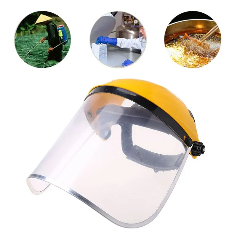 Прозрачный Полнолицевой защитный шлем козырек маска для автомобильного