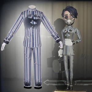 Game Identity V Cosplay costumes Survivor Embalmer,Aesop Carl Cosplay Costume Rorschach Physician Skin Uniforms Suits Clothes