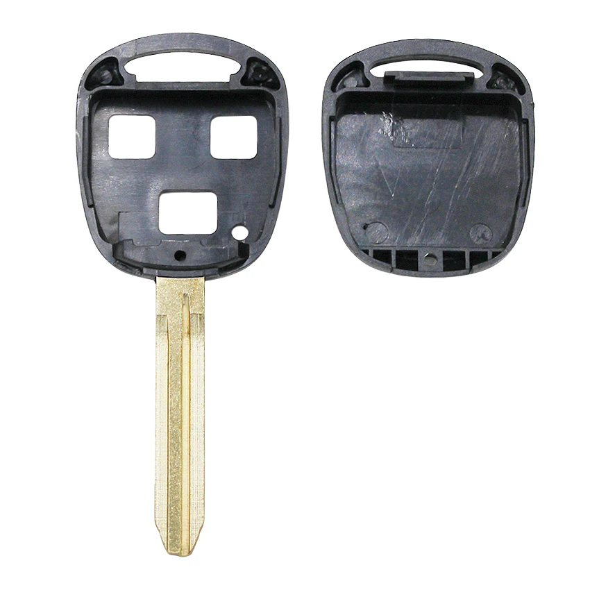 3 кнопки дистанционного ключа оболочки чехол TOY43 Uncut лезвие с или без Pad для Toyota RAV4