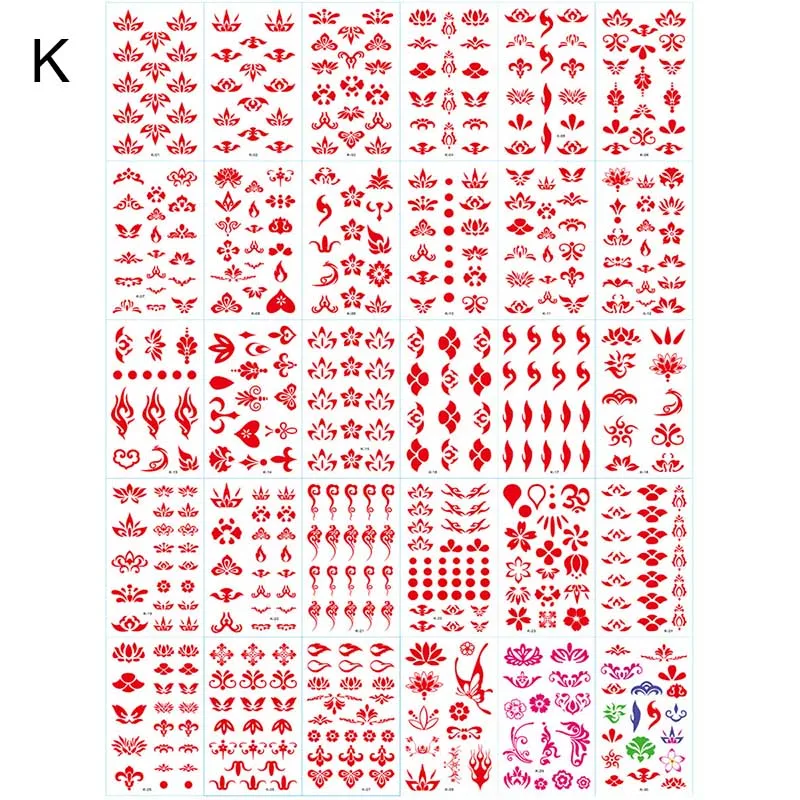 30 шт. женские Водонепроницаемый временная татуировка штаны с фальш вставкой