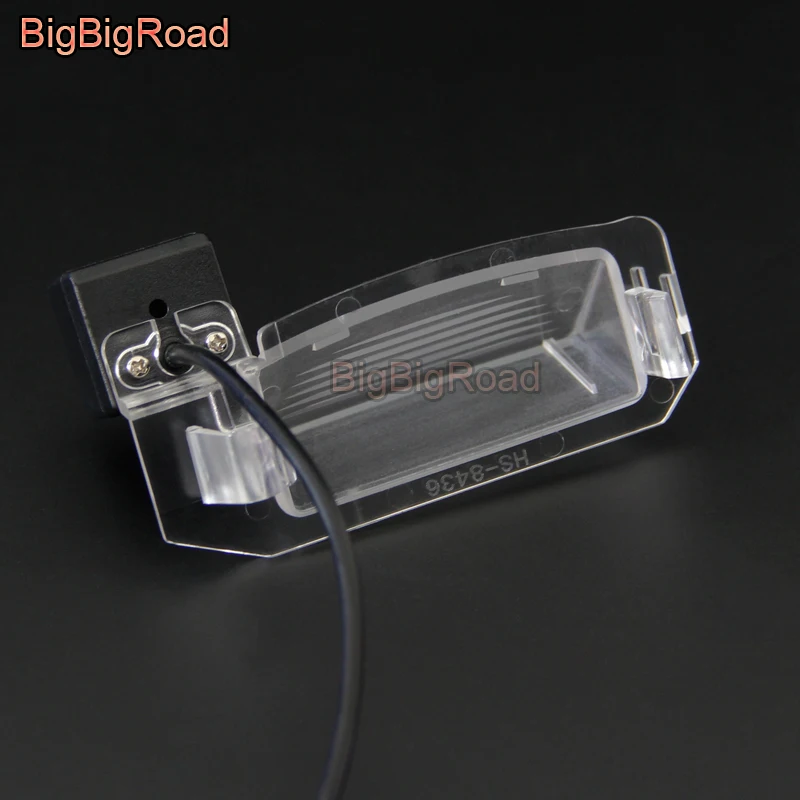 Камера заднего вида BigBigRoad камера с динамической траекторией для Mitsubishi Outlander 2018