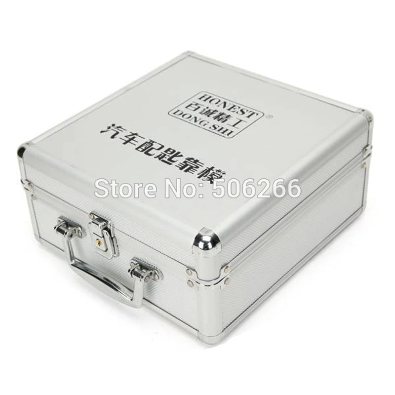 100% Оригинальный честный слесарь 10 видов формы для ключей от машины изготовление