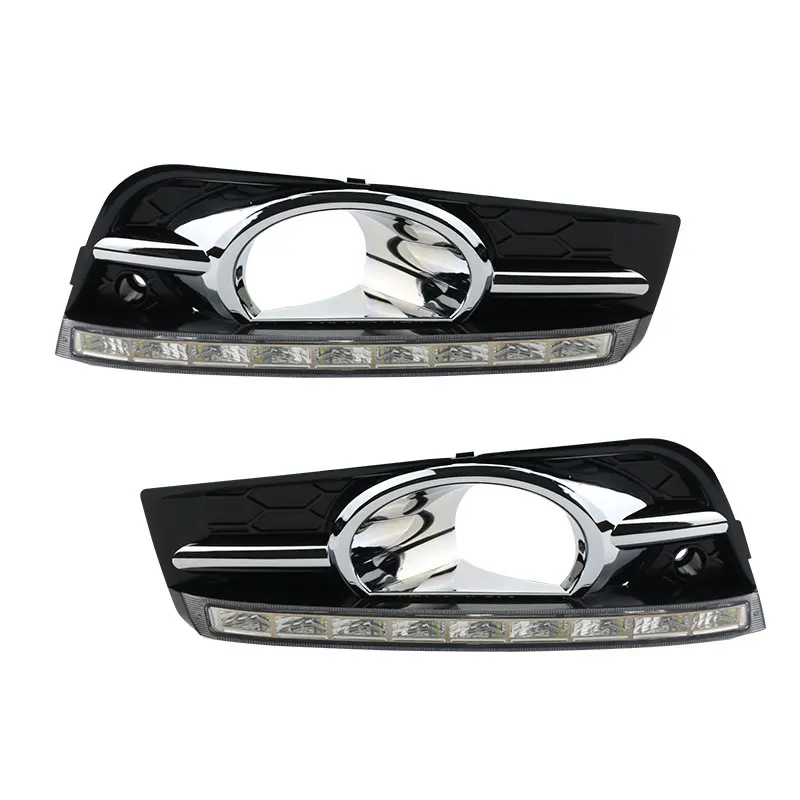 

2 pcs LED DRL Driving Daytime Running Light With Turn Signal lamp for chevrolet cruze 2009 2010 2011 2012 2013 2014