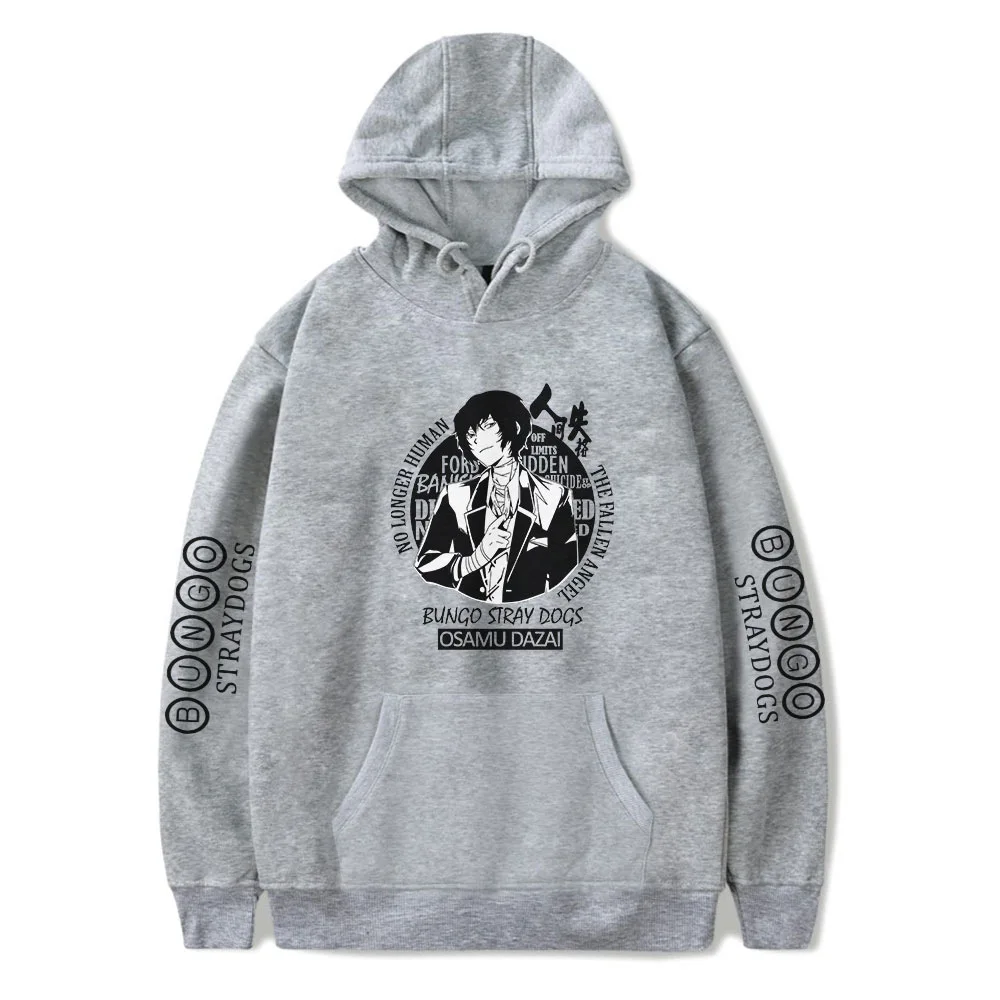 

Aikooki Sweatshirt Bungo Stray Dog Hoodie Hip Hop Men's and Women's Sweatshirt Harajuku Children's Casual Wear Streetwear