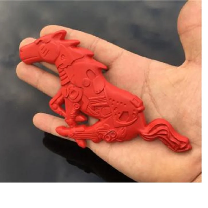 3D Авто Наклейка металлическая бегущая лошадь Передняя решетка гриль грузовик капот эмблема значок для Ford Mustang автомобиль-Стайлинг Аксессуары