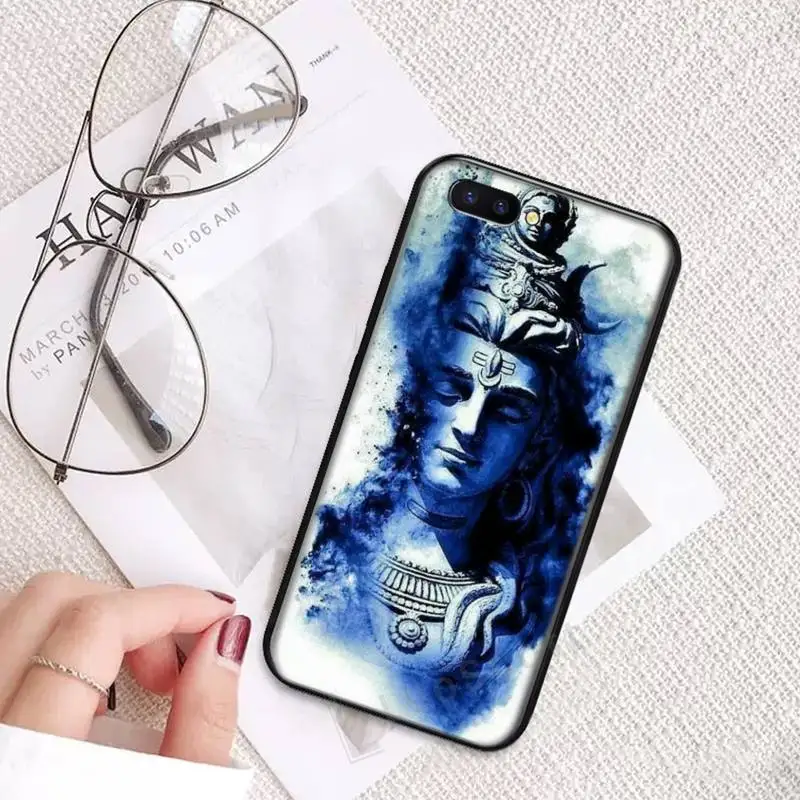 

Lord Shiva Hindu God Buddha India Phone Case For OPPO R9 R11 R15 R17 RENO Realme S PLUS Normal 2z 3 5 C2 pro Cover Funda Shell