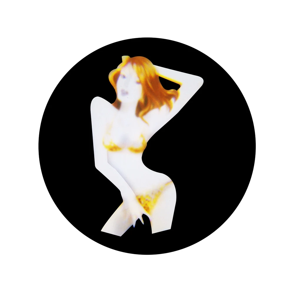 2 шт., сексуальный Дамский логотип, эмблема на дверь автомобиля, светильник для Porsch Cayenne 2003-2006, Предупреждение ющий призрак, светильник, 12 В, светодиодный, для стайлинга автомобилей