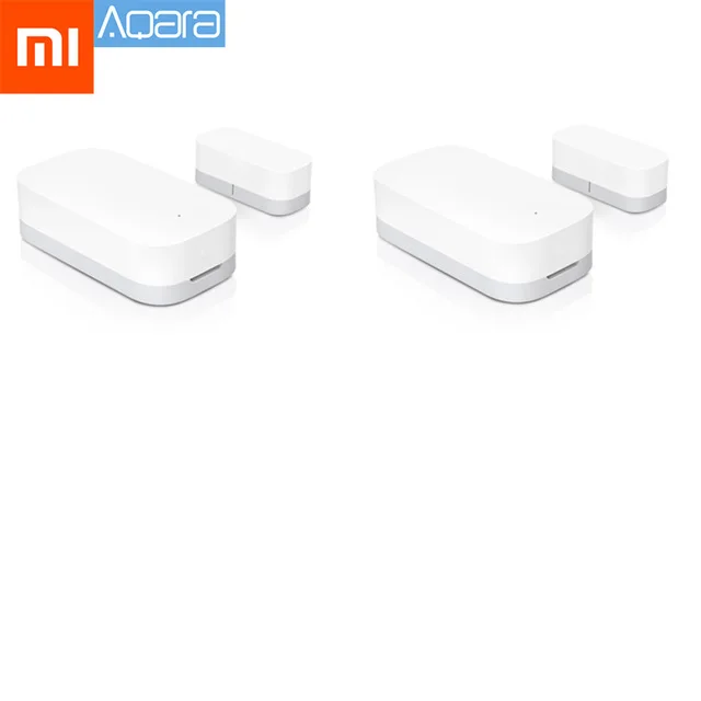 2 pcs Xiao mi AQara умный оконный дверной датчик ZigBee беспроводное соединение многофункциональная работа с Xiao mi умный дом mi jia/mi домашнее приложение - Цвет: 2 pcs