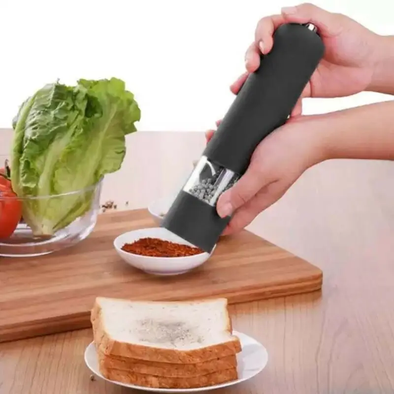 2 x Electric Perfect Battery Operated Salt and Pepper Mill Grinder | Дом и сад