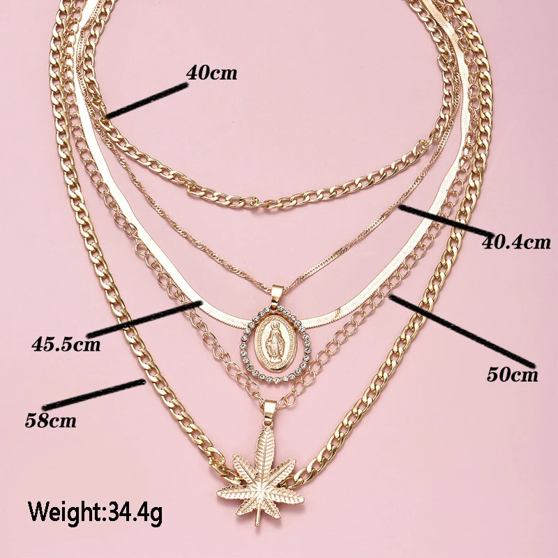 5 шт./компл. очаровательные женские зимние сапоги ожерелья в виде кленового листа