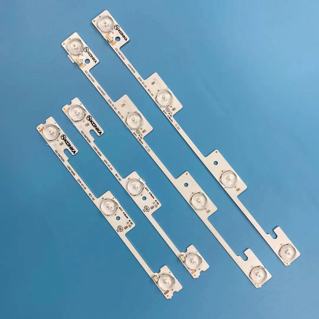 kit 4pcs 32 tv led strip for konka 32l2400 kdl32mt626u 35019055 35019056 free global shipping