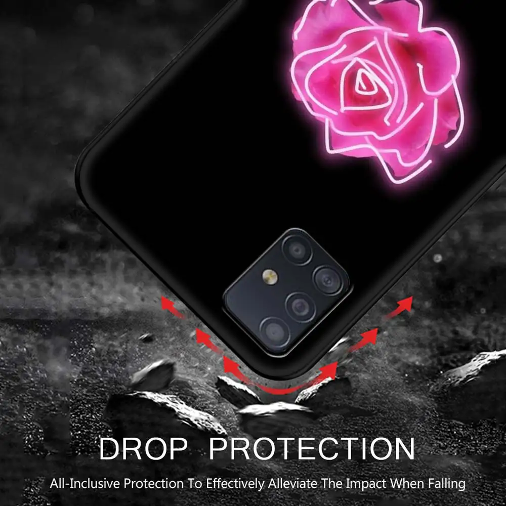 

Phone Case for Samsung Galaxy A51 A71 A50 A21s A31 A10 A41 A20e A70 A30 A11 A12 Silicone Cover Luxury Brand Fashion Logo Lines