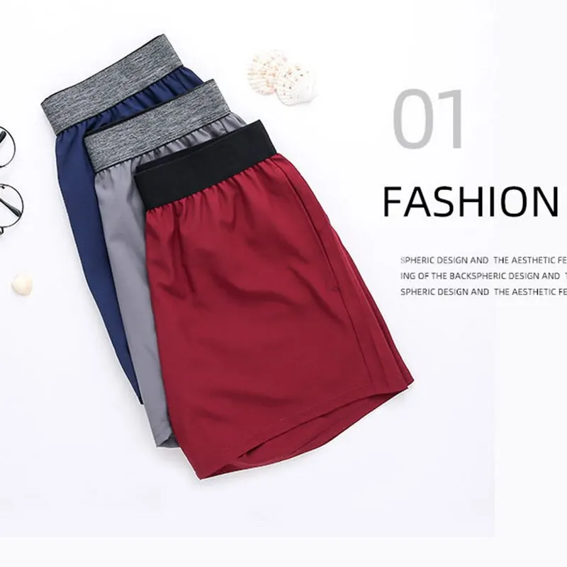 

HEFLASHOR Mens Swimwear Swim Shorts Trunks Beach Board Shorts Swimming Pants Swimsuits Mens Running Sports Surffing Shorts