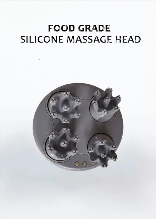 

Techlove Smart Electric Scalp Massager Wireless Head Capillary Massage Machine Deep Tissue Kneading Stress Relief Face Cleaning