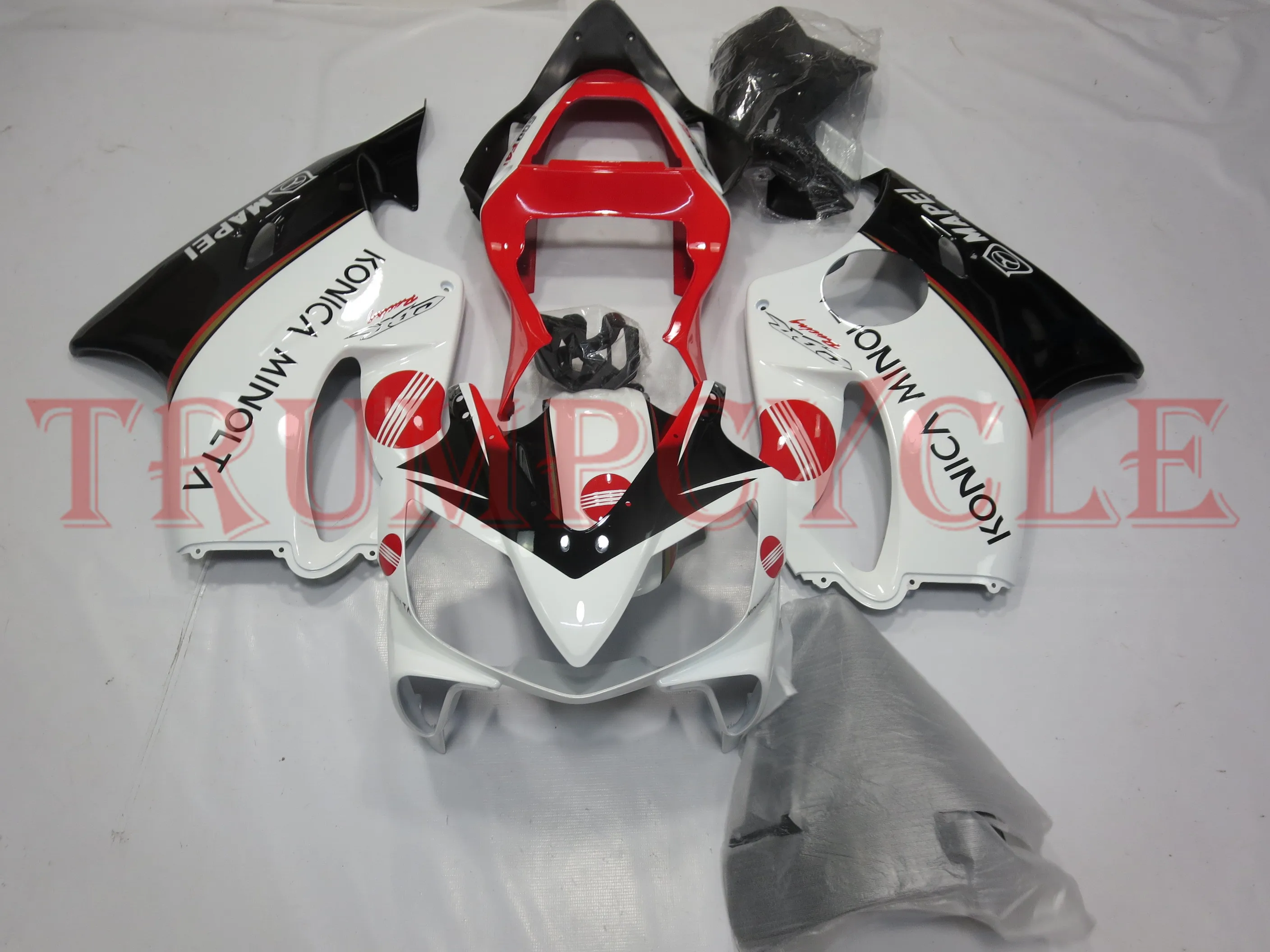 

Комплект обтекателей для кузова мотоцикла Honda CBR 600 F4I 2001-2003 CBR600 FS 01 02 03 белый черный