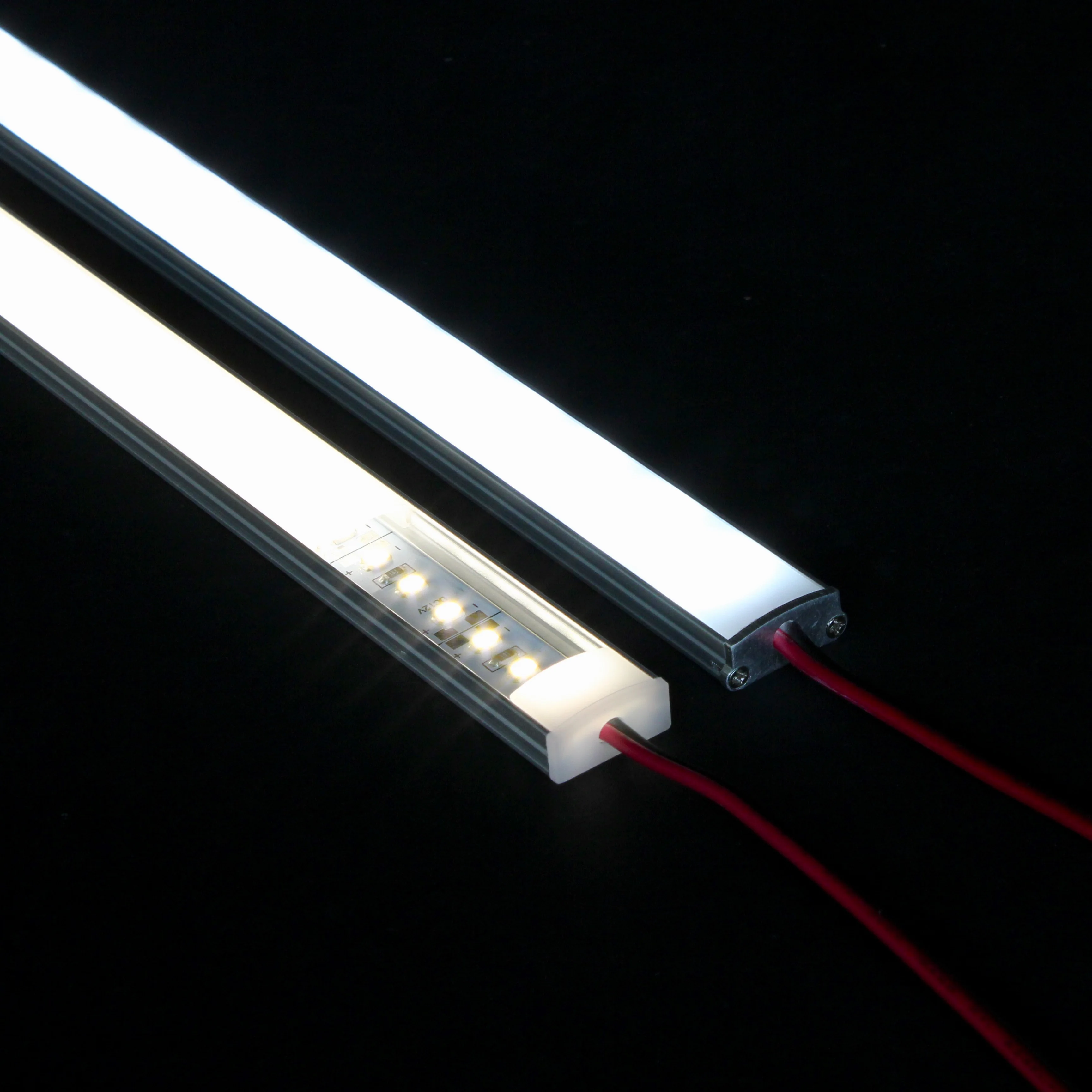 0 5 м/20 дюймов с 60 шт. 2835 smd светодиодный 12W много шкаф светильник бар прозрачный