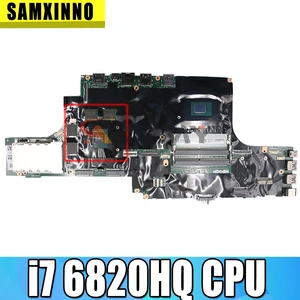 for lenovo thinkpad p50 notebook motherboard cpu i7 6820hq 100 test work fru 01ay362 00ur728 01ay372 01ay374 01ay375 free global shipping