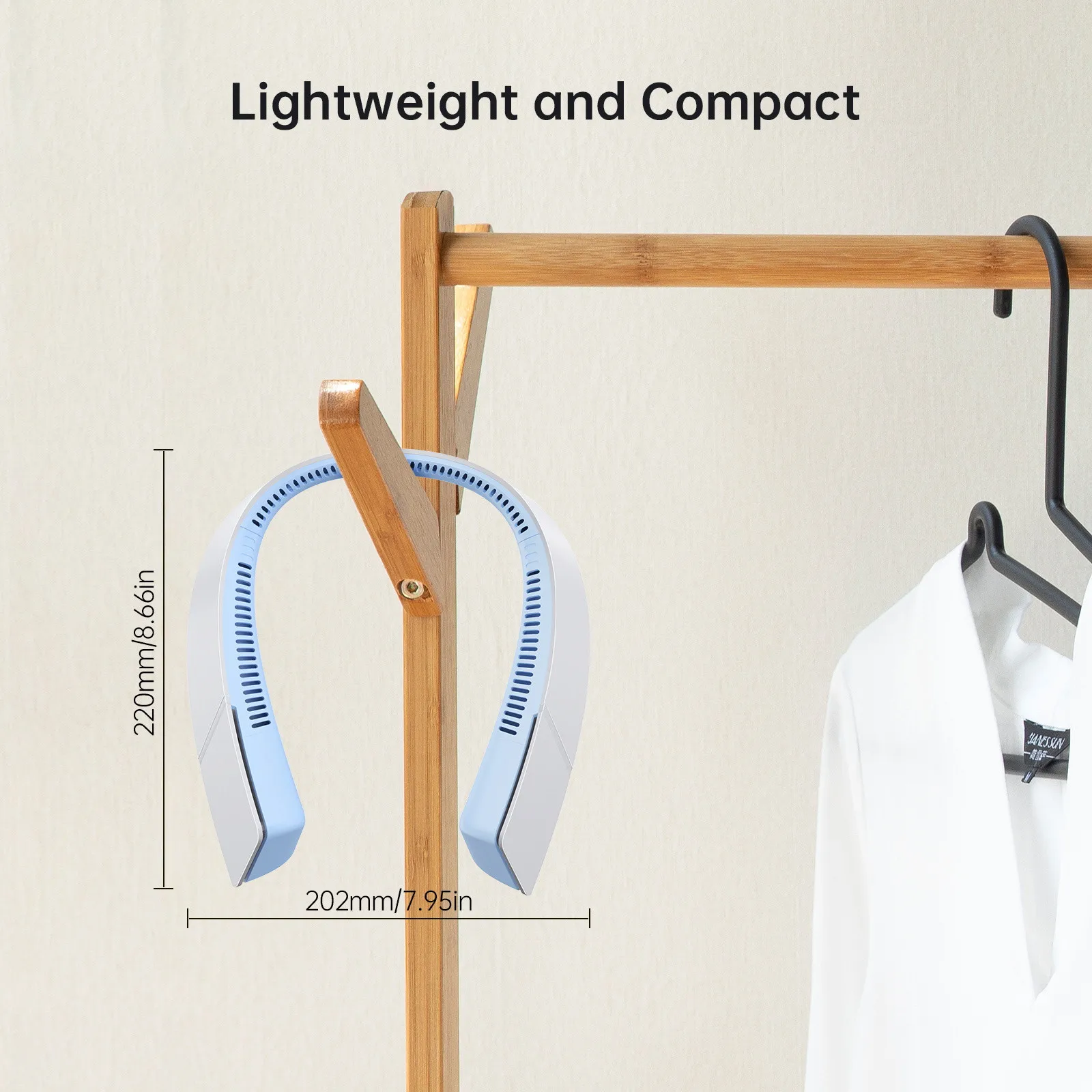 

Bladeless Hanging Neck Fan Portable Sport Fans Wearable Personal Fan Rechargeable Cooling Usb Powered Desk Fan With 3 Speed#g4