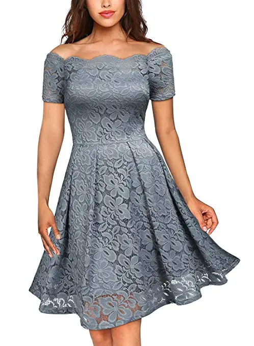 FEECOLOR женское винтажное цветочное кружевное коктейльное платье с коротким