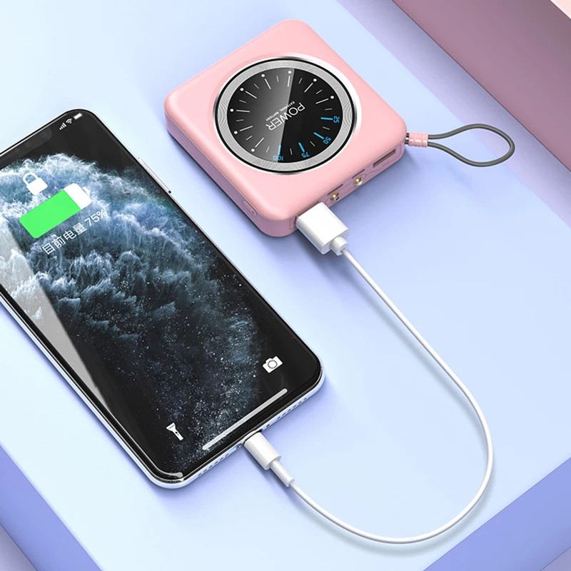 Внешний аккумулятор 30000 мАч портативное зарядное устройство для Xiaomi Mi iphone