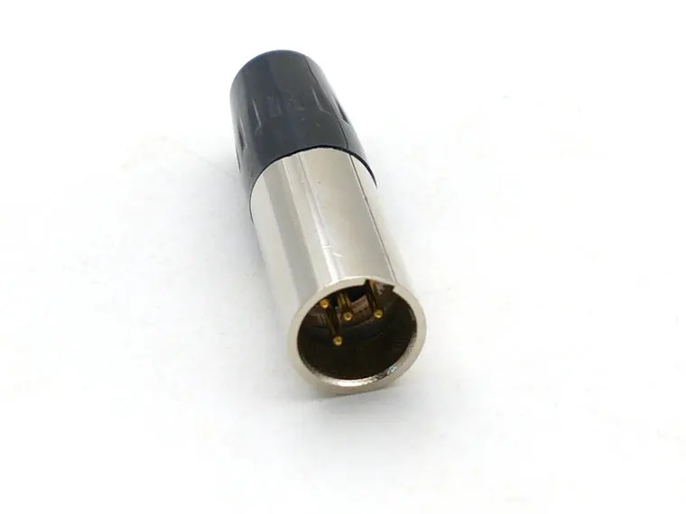 Мини 4 контактный разъем XLR IN LINE 500 шт.|connector plug|connector malexlr connector pin |