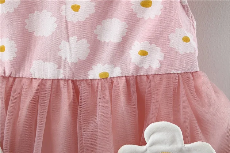 

Baby Girls Princess Dress Floral Tutu Dress Baby Girl Summer Sleeveless Girls Fashion Dress Clothing