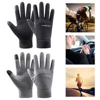 winter warm unisex touchscreen thermal cycling bicycle bike gloves outdoor sports full finger camping hiking motorcycle gloves