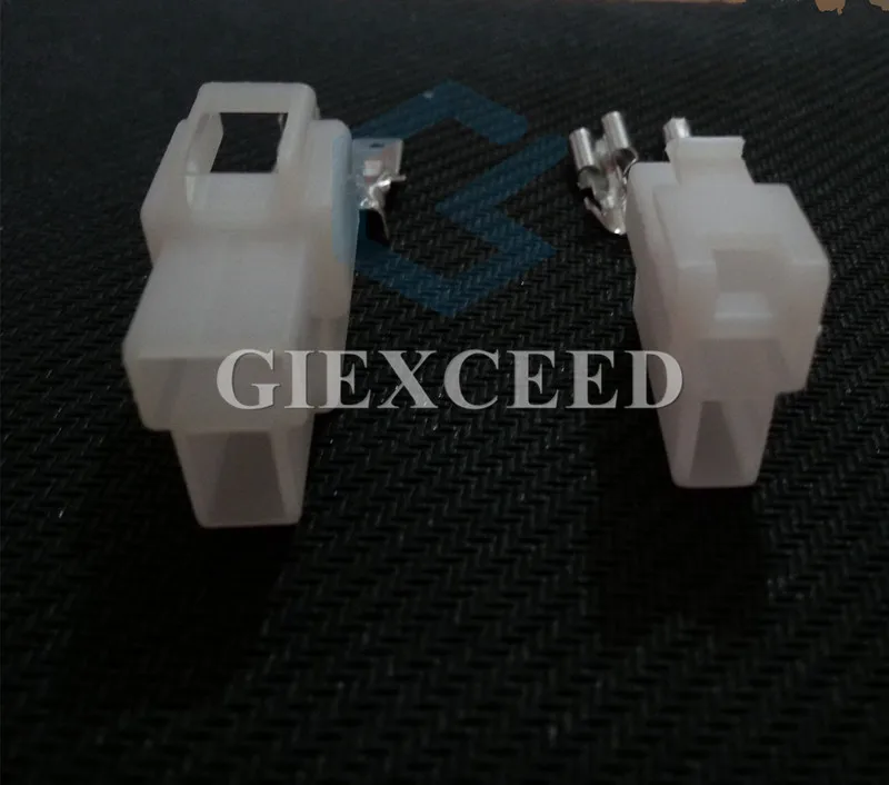 2 комплекта 2-контактный автомобильный проводной разъем датчик карты штекер для