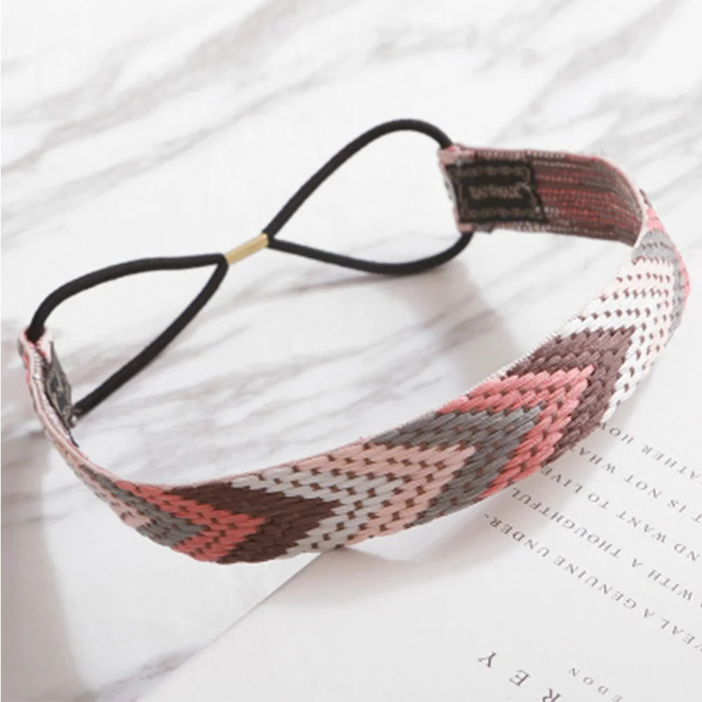 Этнические богемные повязки на голову с вышивкой в стиле бохо для девочек