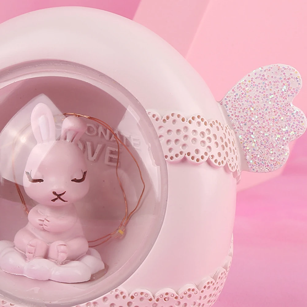 

Electric Night Lights Cute Lovely Resin Bedside Lamp Feeding Light Room Decoration Desk Ornaments for Baby Kids Xmas Gift