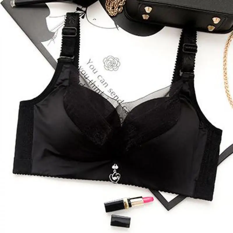 

Pregnant Nursing Bras Gathered Together To Prevent Sagging Front Buttons Type Cotton Inner Maternity Woman Bra Breastfeeding