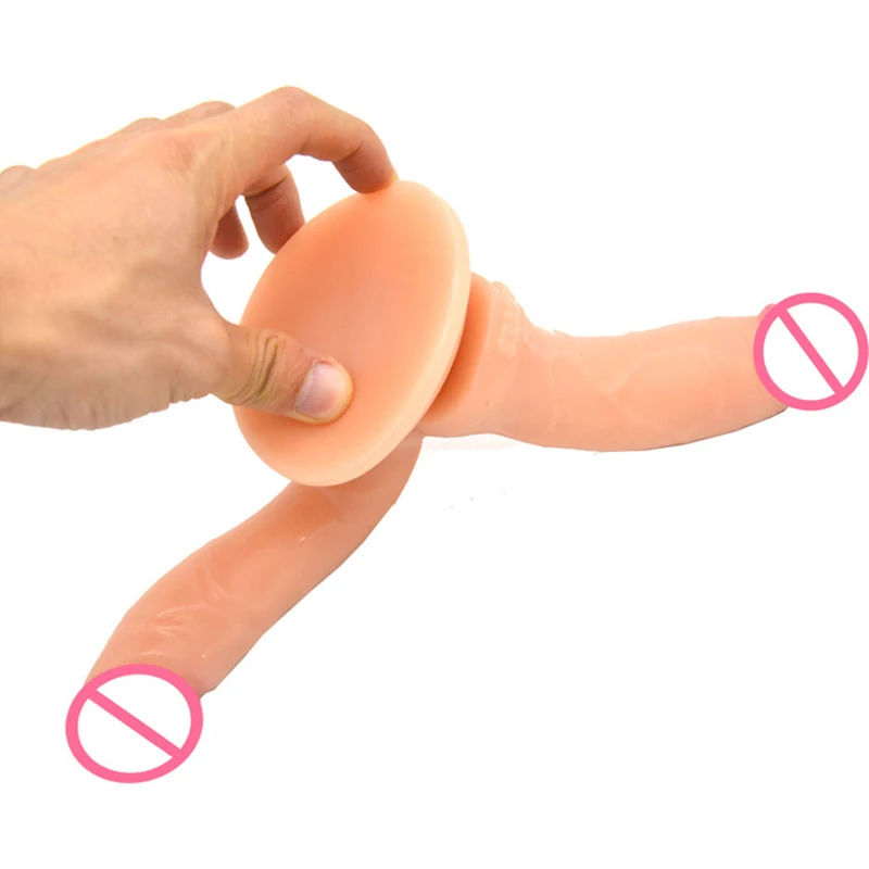 Реалистичный двухсторонний фаллоимитатор секс игрушки для женщин или пар
