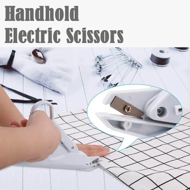 Рукоять электрические ножницы для резки фабричные швейная ткань резак с