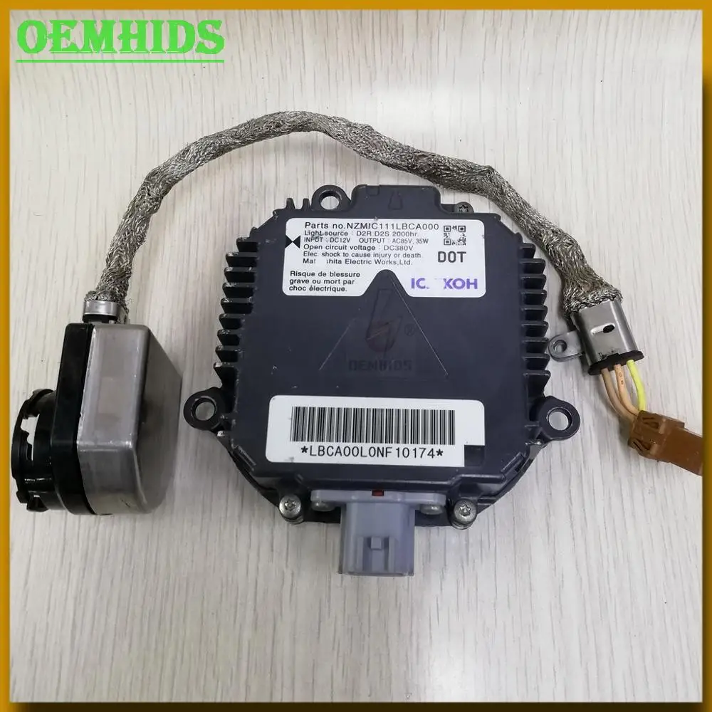 NZMIC111LBCA000 б/у оригинальная ксеноновая лампа OEMHIDS HID Зажигалка фара балластный