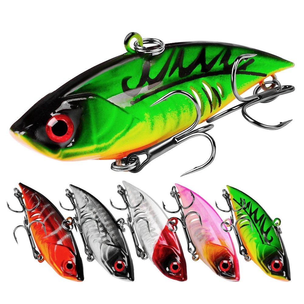 

1pcs Vib Lures Fishing Vibration 11g 6.5cm Plastic Long Casting Wobbler Hard Baits Isca Artificial Carp Pike Fresh Water Tackle
