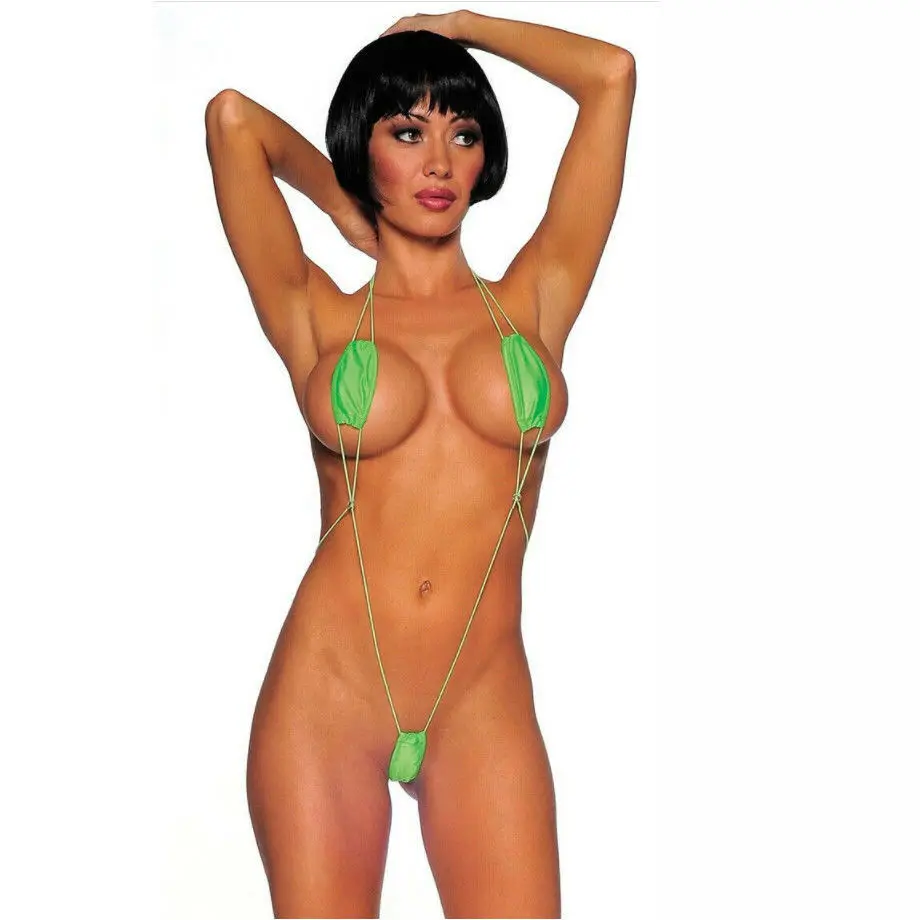 Женское сексуальное нижнее белье купальники микро Цельный купальник боди из