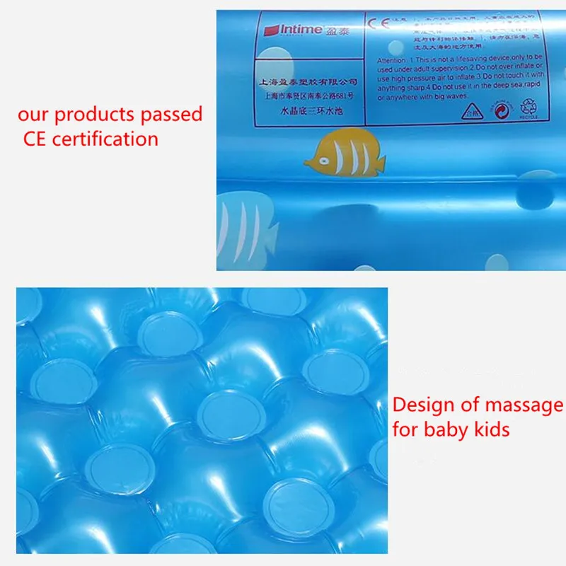 Надувной бассейн ребенка детские бассейны Портативный открытый плавательный